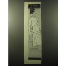 1960 I. Magnin & Co. Fashion by Junior Sophisticates Advertisement