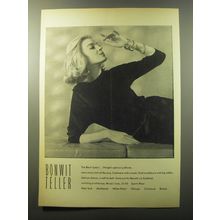 1960 Bonwit Teller Pringle Black Safari Pullover Ad - The Black Safari