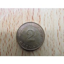 1989g 2 Pfennig Germany Coin
