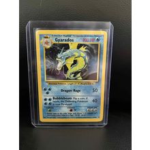 Gyarados - 6/102 - Holo Rare - Unlimited Edition Base Set Pokemon Trading Card