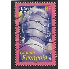 FRA 2001 3F 'SINGERS- CLAUDE FRANCOIS' FINE USED (EBID55-908)