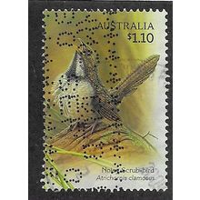 AUS 2009 $1.10 'SONGBIRDS - NOISY SCRUB BIRD' FINE USED (EBID66-725)