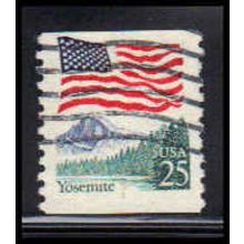 Used 2280v 25c U.S. Flag Fine CNS 1 PA6191