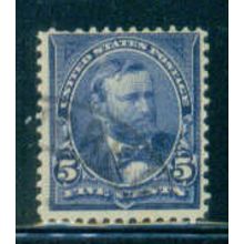 Used 281 5c Ulysses S. Grant Barely Clears M04942