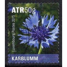 Luxembourg 2015 Wildflowers - Cornflower ATR 50g Used