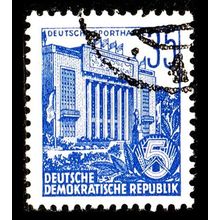Germany 1953 DDR Five Year Plan 35Pfg Used, Stamp no K. Wolf