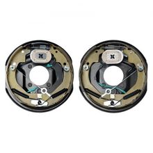 Electric Trailer Brake Assembly, 10" x 2.25", 1 Pair Self-Adjusting Electric...