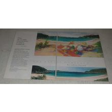 1987 Bays of Huatulco, Mexico Ad - Days Roll Slowly