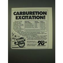 1989 K&N Ad -intake Performance Kit
