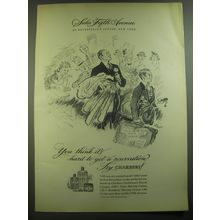 1946 Saks Fifth Avenue Ad - Charbert Gentlemen's Eau de Cologne, After Shave