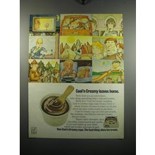 1972 Birds Eye Cool'n Creamy Pudding Ad - Cool'n Creamy leaves home
