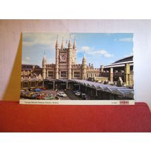 TEMPLE MEADS RAILWAY STATION, BRISTOL unused vintage postcard by Dennis =