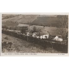 King George VI Youth Hostel Welsh Wales Brecs Old Postcard