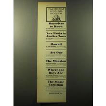 1960 Random House Books Advertisement