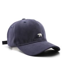 duck cap men's shade baseball cap Spring and autumn bear embroidered
