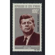 Ivory Coast President Kennedy Commemoration 1964 MNH SG#251