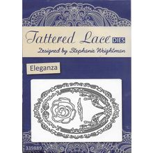 Tattered Lace. Eleganza Die Set. Die Cutting Cardmaking Crafts