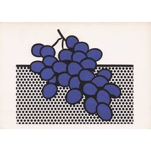 Roy Lichtenstein Blue Grapes American 1972 Painting Postcard