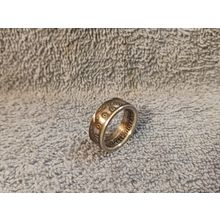 1996 90% Silver Kennedy Half Dollars coin ring handmade size 10