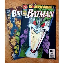 x2 Vintage Batman Comics from the 1990's. #16 - #521