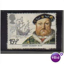 1982 GB HENRYV111 & MARY ROSE F/U SG1187