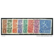 1954/1955 Michel 425/432 - #3 fine used (o)