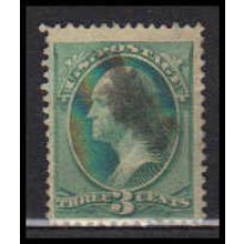 Used 184 3c George Washington Fine RA0254