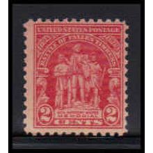 680 2c Fallen Timbers Barely Clears MNH O1728