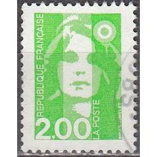 France 1990 Michel 2776 O Cote (2008) 0.50 € Marianne de Briat Cachet rond