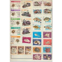 Mozambique, 36 Different Stamps, CTO, Mostly 1980's Issues, Scans of All