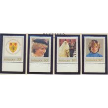 Barbados Stamps Scott #585 To 588, Used