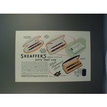 1941 Lady Sheaffer, Vigilant & Craftsman Pen Ad!