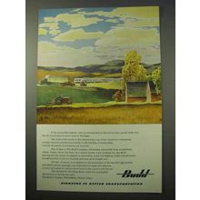 1951 Budd Company Ad - Transportation