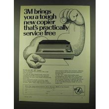 1972 3M 257 Copier Ad - Practically Service Free