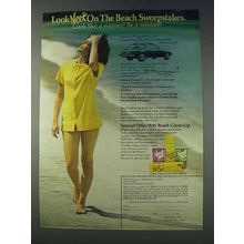 1978 Neet Hair Remover Ad - On The Beach Sweepstakes