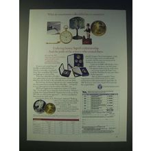 1989 Department of the Treasury Ad - uncommon collectibles