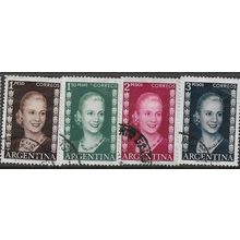 1952 Michel 599-602 - fine used (o)