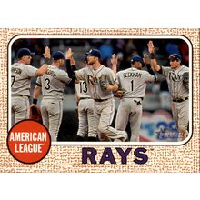 2017 Topps Heritage Baseball Tampa Bay Rays #27