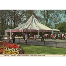 London The Cake House St James Park Harold Wilson PM Postcard