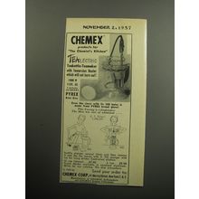 1957 Chemex Tealectric Teakettle-Teamaker Advertisement