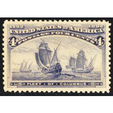 233, Mint XF NH 4¢ - With Graded 90 PSAG Certificate - Stuart Katz