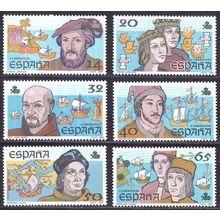 España. 1987. Mi # 2799 / 804. 5th Centenary of the discovery of America