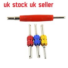 4 Pieces Dual Head Car Truck Tyre Valve Stem Core Remover Repair Wrench Tool