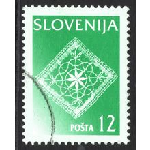 SLOVENIA 1996: LACE - 12SIT USED (G21)