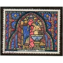 FRA 1966 1F 'FRENCH ART' FINE USED (EBID10833)