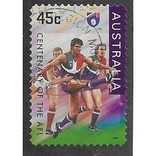AUS 1996 45c(S/A) 'CENTENARY OF THE AFL' FINE USED (EBID63-077)