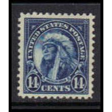 565 14c American Indian Very Fine MMH K1551