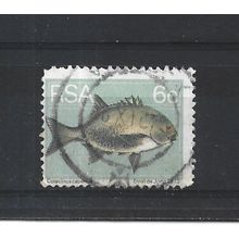 SouthAfrica.SG353 6c Galjoen (fish).Fine Used.Sep25k