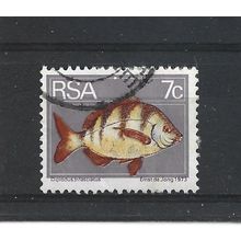 SouthAfrica.SG354 7c Bontrok Seabream.Fine Used.Sep25t