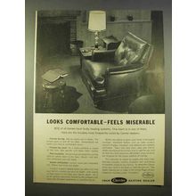 1963 Carrier Heating Ad - Looks Comfortable